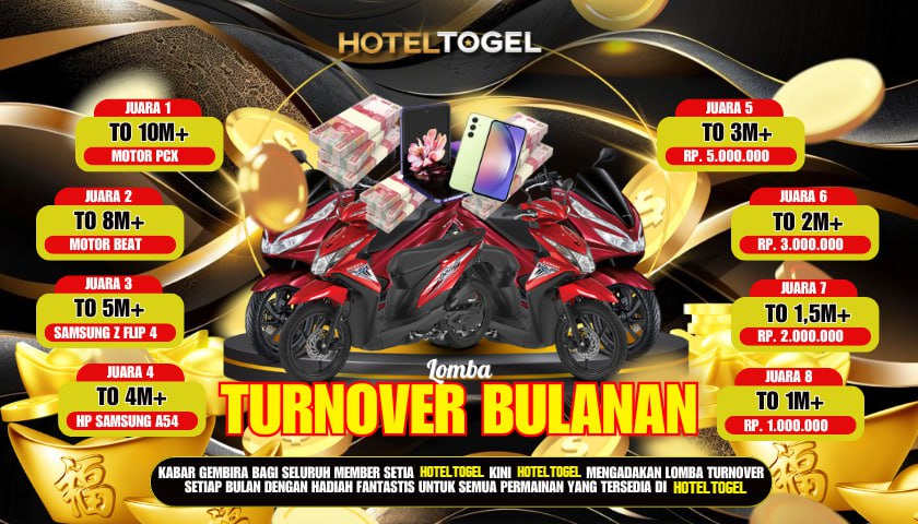 LOMBA TURNOVER BULANAN HOTELTOGEL